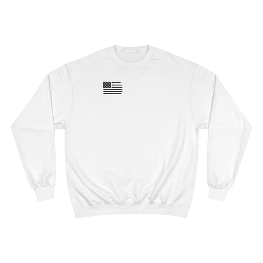 Champion Sweatshirt, Cozy Casual Wear, Unisex Apparel, American Flag Design, Perfect for Every Occasion, Gift for Friends