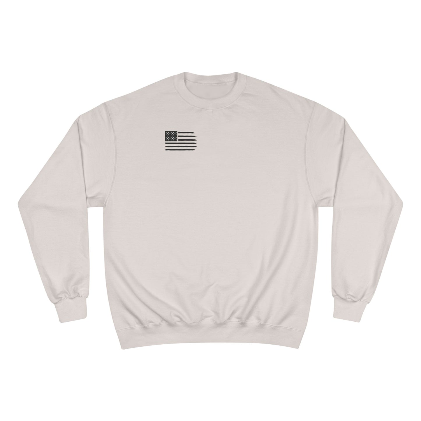 Champion Sweatshirt, Cozy Casual Wear, Unisex Apparel, American Flag Design, Perfect for Every Occasion, Gift for Friends